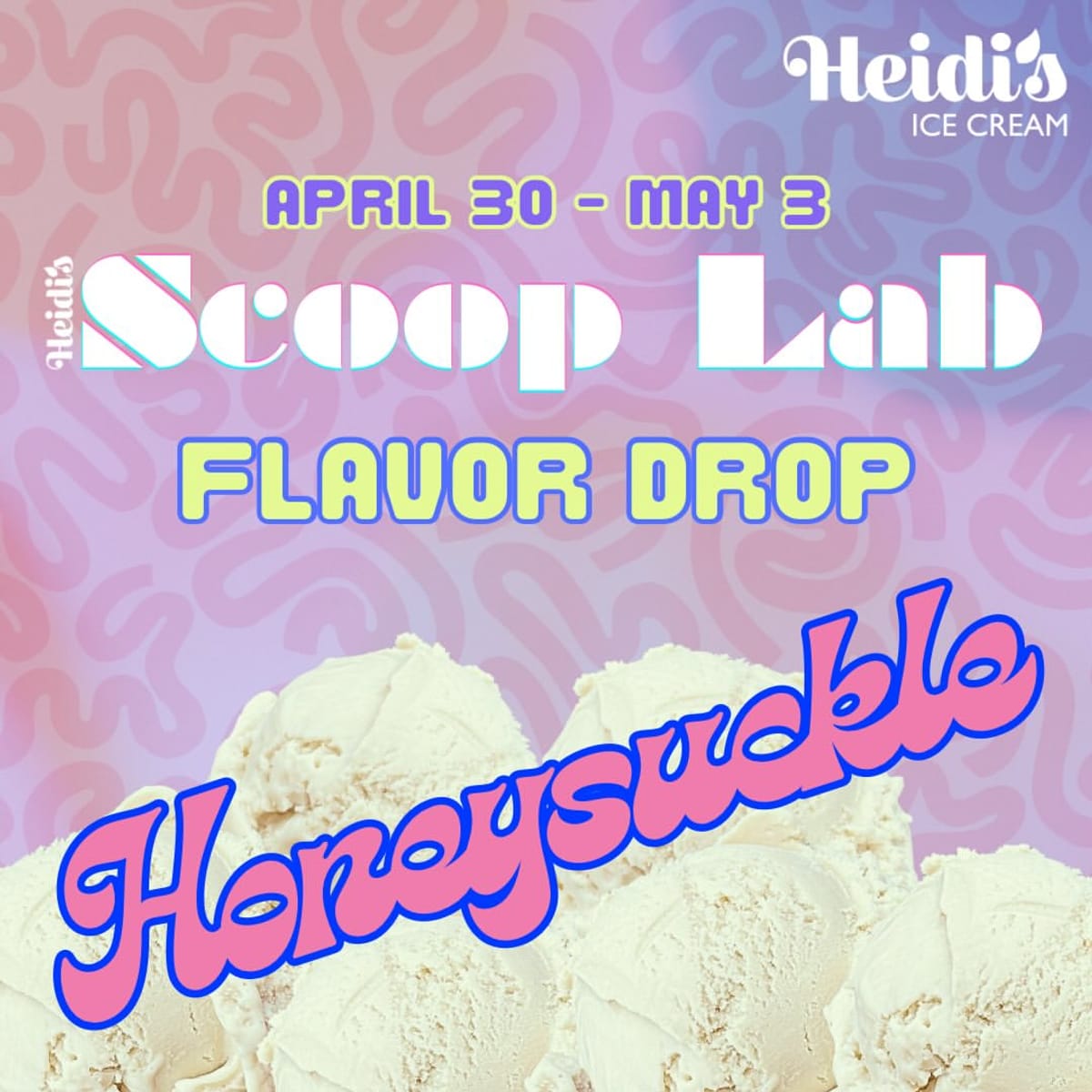 SCOOP LAB DROP #2 🧪🍦  Introducing: Honeysuckle  Tastes like spring in a sco...
