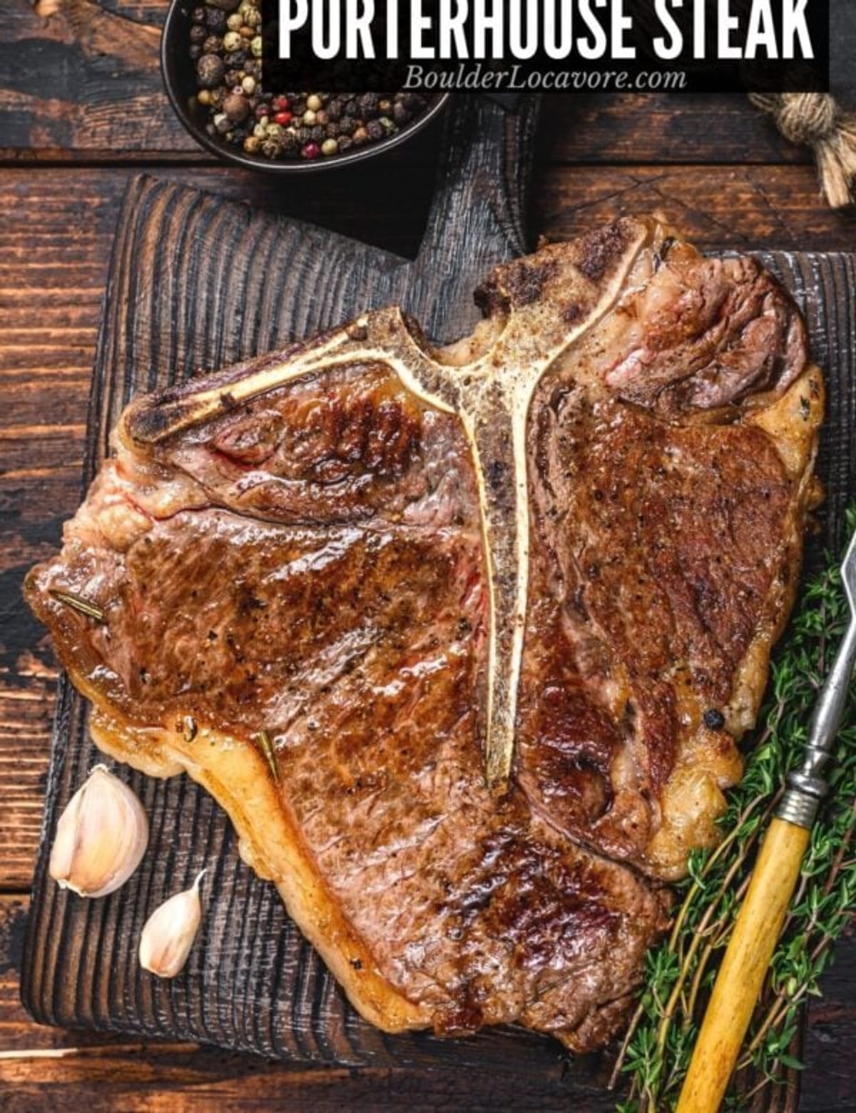 grilled porterhouse steak title